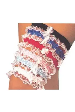 Assorted Leg Garters with Lace