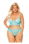 Angel Blue Cami Bra and Panty Set