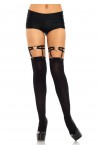 Black Heart Leg Garters