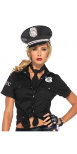 Police Woman Costume Shirt