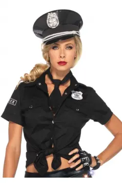 Police Woman Costume Shirt