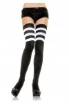 Rib Knit Thigh High Socks