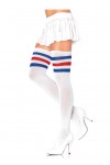 Rib Knit Thigh High Socks