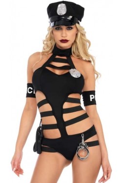 Undercover Cop Adult Womens Costume