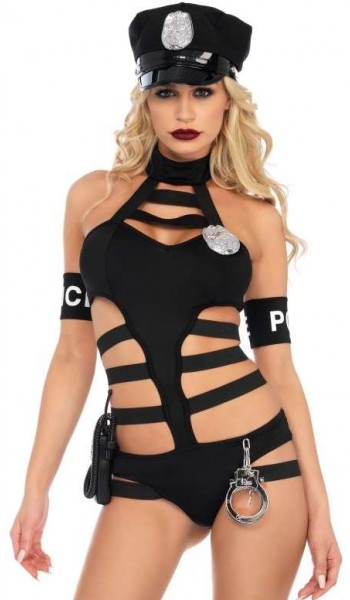 Undercover Cop Adult Womens Costume