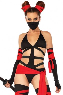 Killer Ninja Sexy Adult Womens Costume