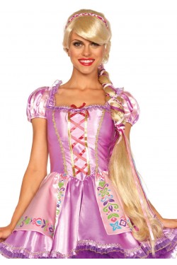 Repunzel Extra Long Blonde Costume Wig