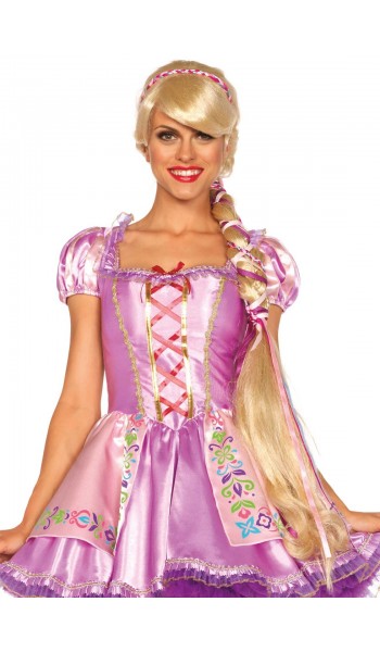 Repunzel Extra Long Blonde Costume Wig