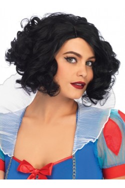 Black Curly Bob Short Wig