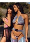 Star Shine Bra and Chaps Set