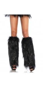 Fun Fur Sparkle Leg Warmers