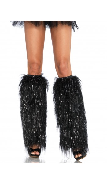 Fun Fur Sparkle Leg Warmers
