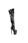 Xtreme 8 Inch Heel Platform Thigh High Boots