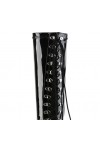 Adore Lace Up Back Thigh High Platform Boots