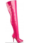 Seduce Hot Pink Thigh High Sexy Boots