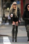 Buckled Adore Knee High Platform Boots