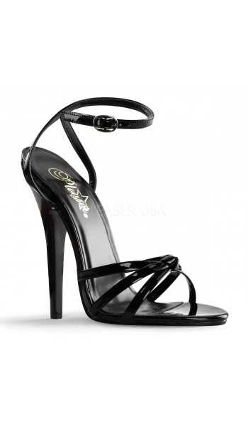 Black Domina High Heel Sandal