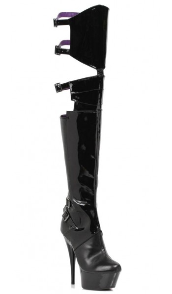 Felicia 6 Inch Heel Thigh High Platform Boot