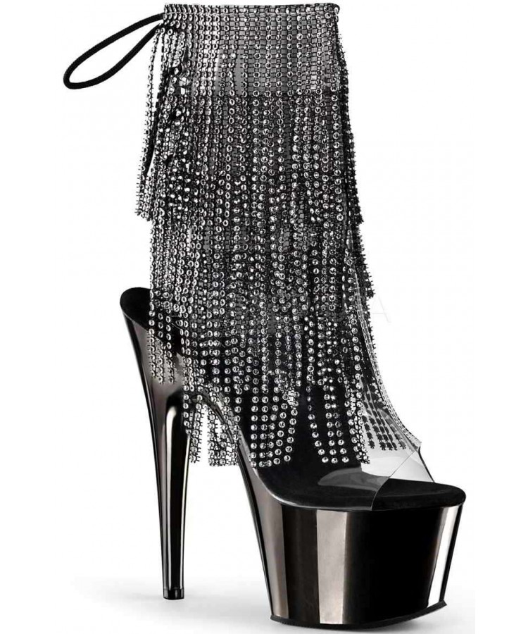 Rhinestone stripper best sale heels