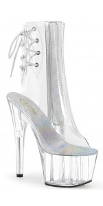 Clear Platform Adore Ankle Boots