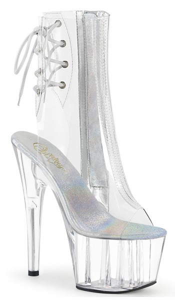 Clear Platform Adore Ankle Boots