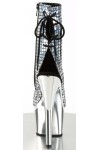 Mermaid Silver Hologram Ankle Boots