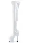 Adore White Thigh High Platform Boots