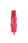 Adore Red Mesh Platform Bootsie