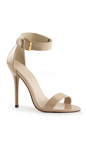 Amuse Cream Ankle Strap Sandal