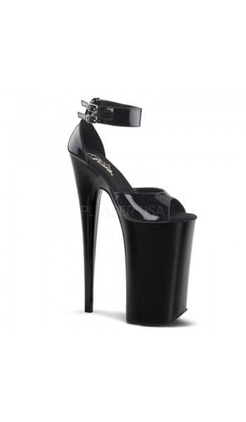 Black Ankle Strap 10 Inch Beyond Sandal