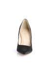 Classique Black Satin 4 Inch High Heel Pump