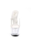 Adore Clear Platform High Heel Mule