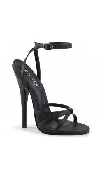 Black Domina High Heel Sandal