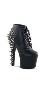 Fearless Extreme High Heel Studded Granny Boots