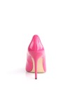 Classique Hot Pink Patent 4 Inch High Heel Pump