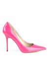 Classique Hot Pink Patent 4 Inch High Heel Pump