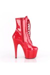 Adore Red Patent Platform High Heel Granny Boots