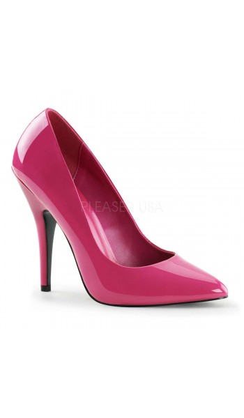 Hot Pink 5 Inch Heel Seduce Stiletto Pump