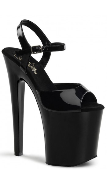 Xtreme Black Platform Sandal