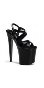 Xtreme 8 Inch Heel Strappy Platform Sandal