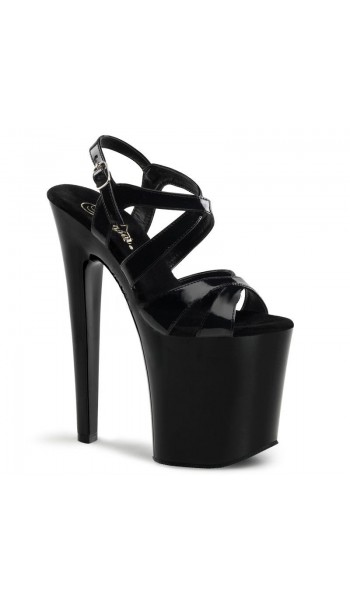 Xtreme 8 Inch Heel Strappy Platform Sandal