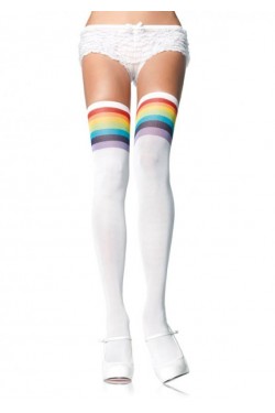 Over the Rainbow Thigh High Stockings